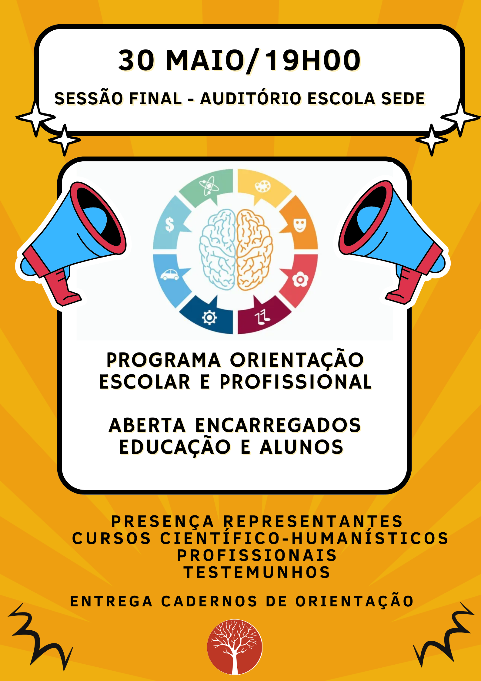 cartaz sessão final programa de OEP 25