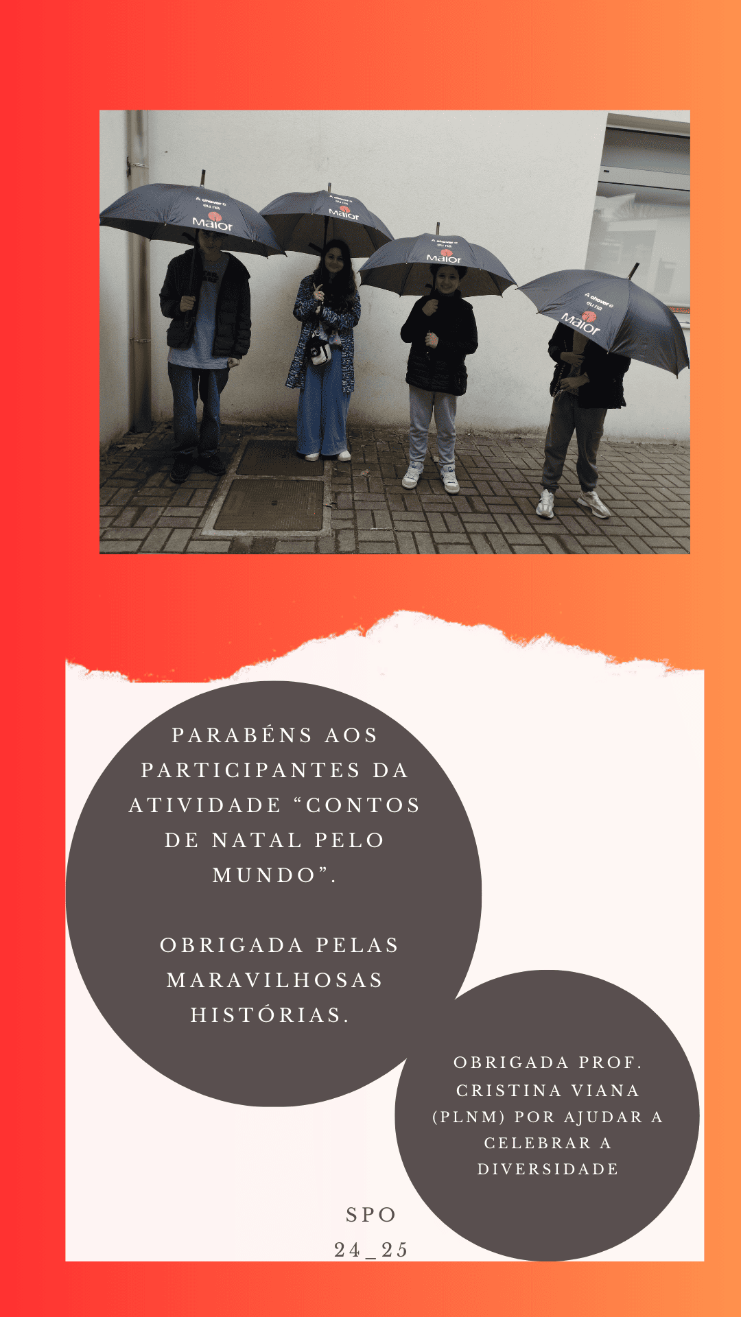 poster agradecimento Contos de Natal pelo Mundo 1